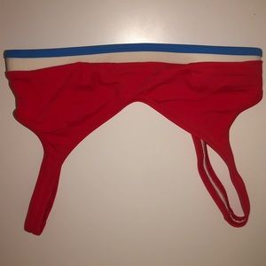 SOLID AND STRIPED BIKINI TOP